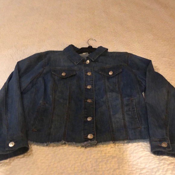 cato blue jean jacket